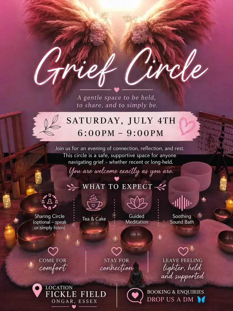 Grief Circle — a gentle evening of connection and rest