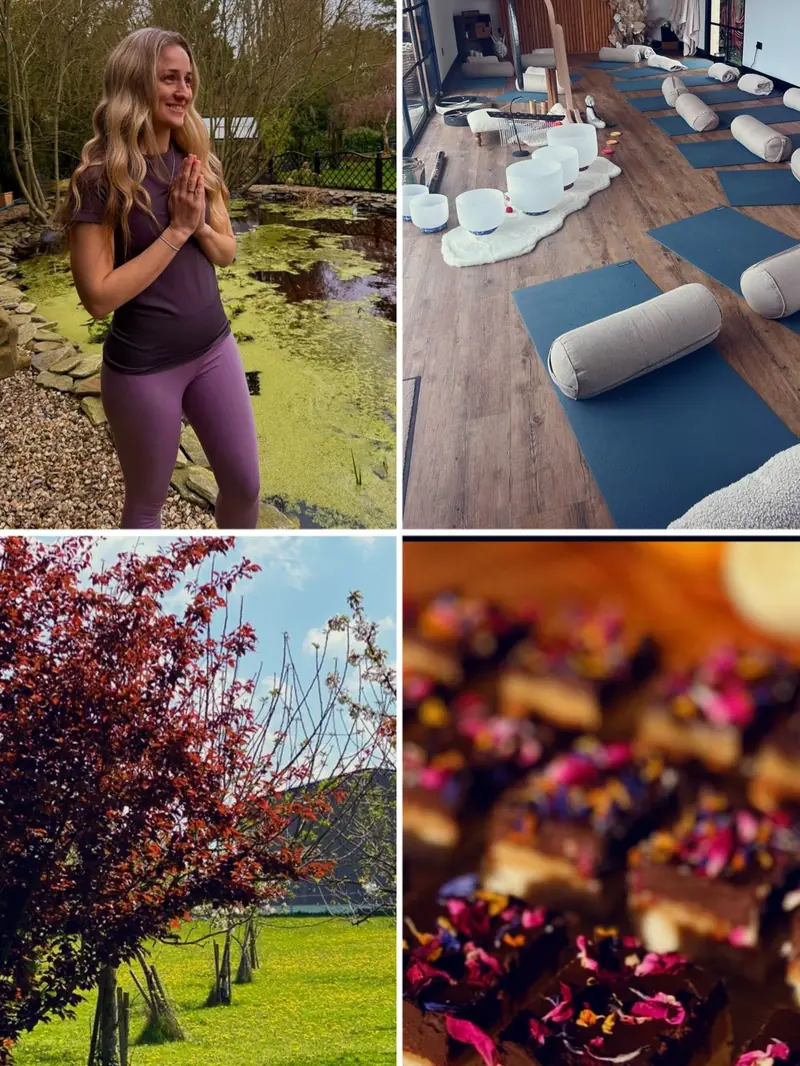 Spring yoga retreat — yoga, sound bowls and floral treats